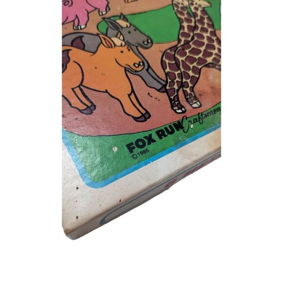 Noah’s Ark Metal Cookie Cutter Set Vintage‎ 1985 Fox Run Craftsmen Baked Good - Picture 3 of 4